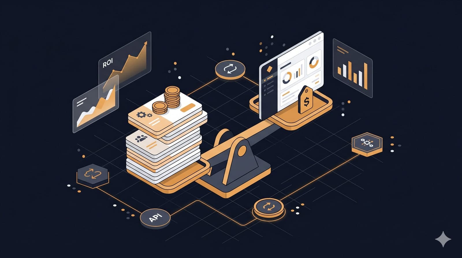 ROI logiciel sur mesure : 5 cas où le SaaS coûte plus cher