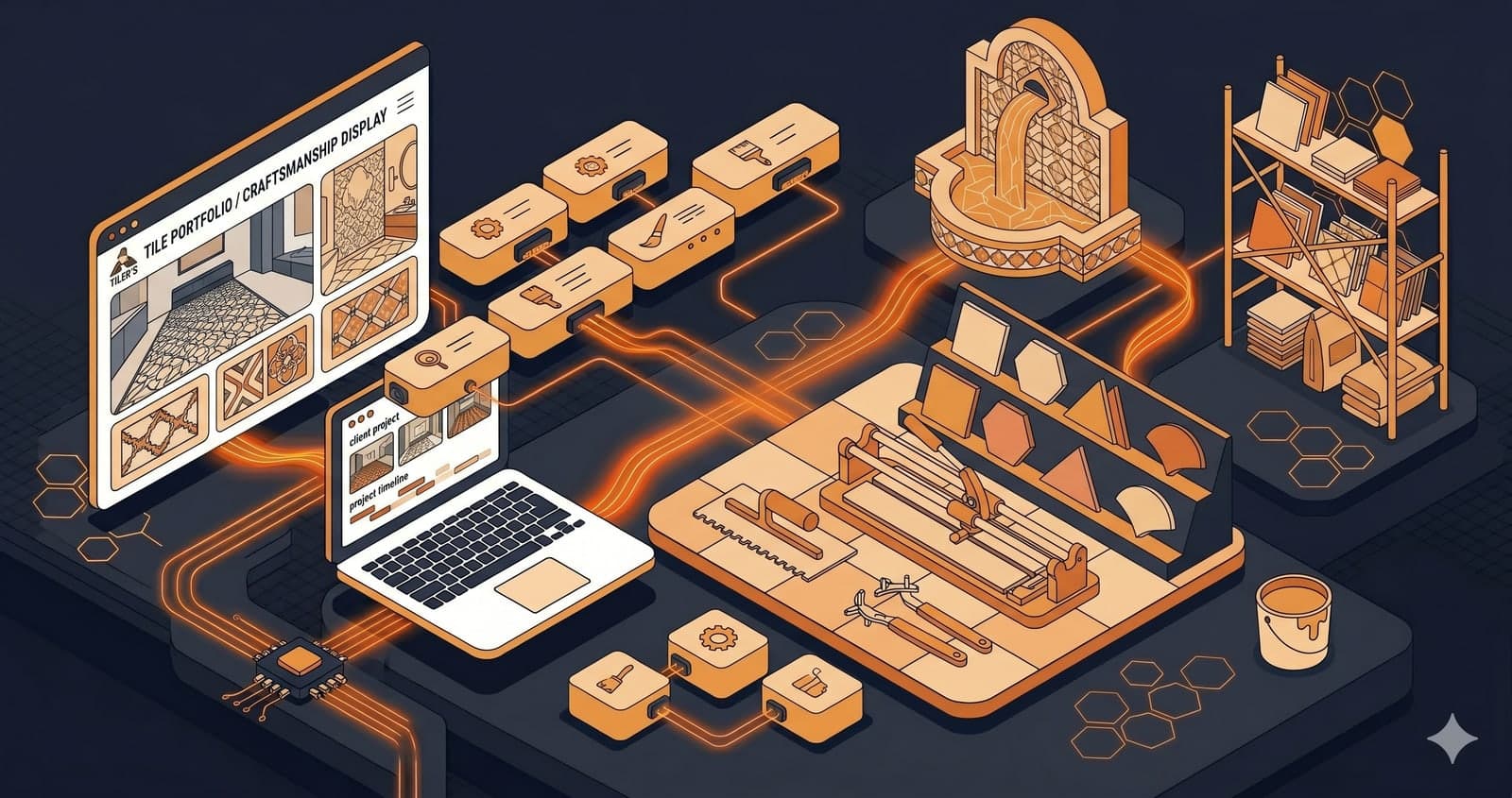 Site internet pour carreleur : montrer son savoir-faire et décrocher des chantiers