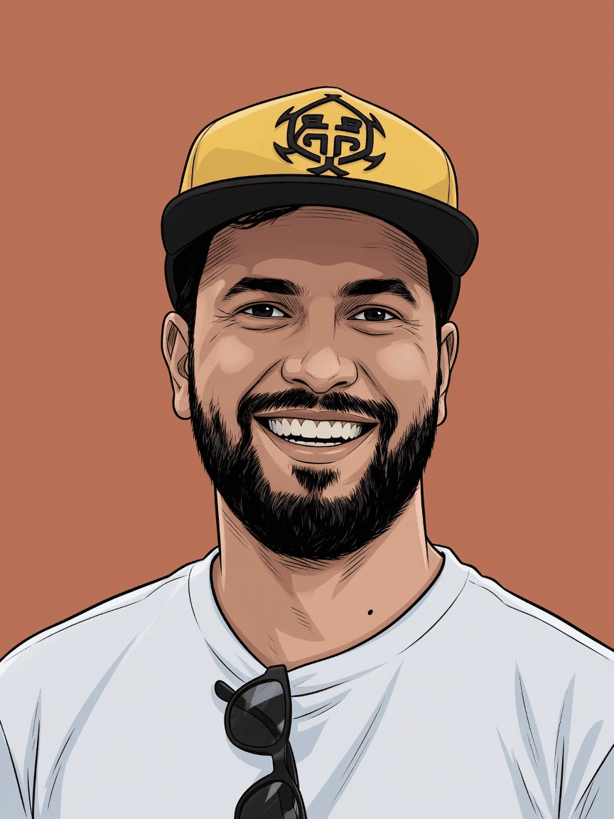 Portrait de Kamal, fondateur de Sparkana