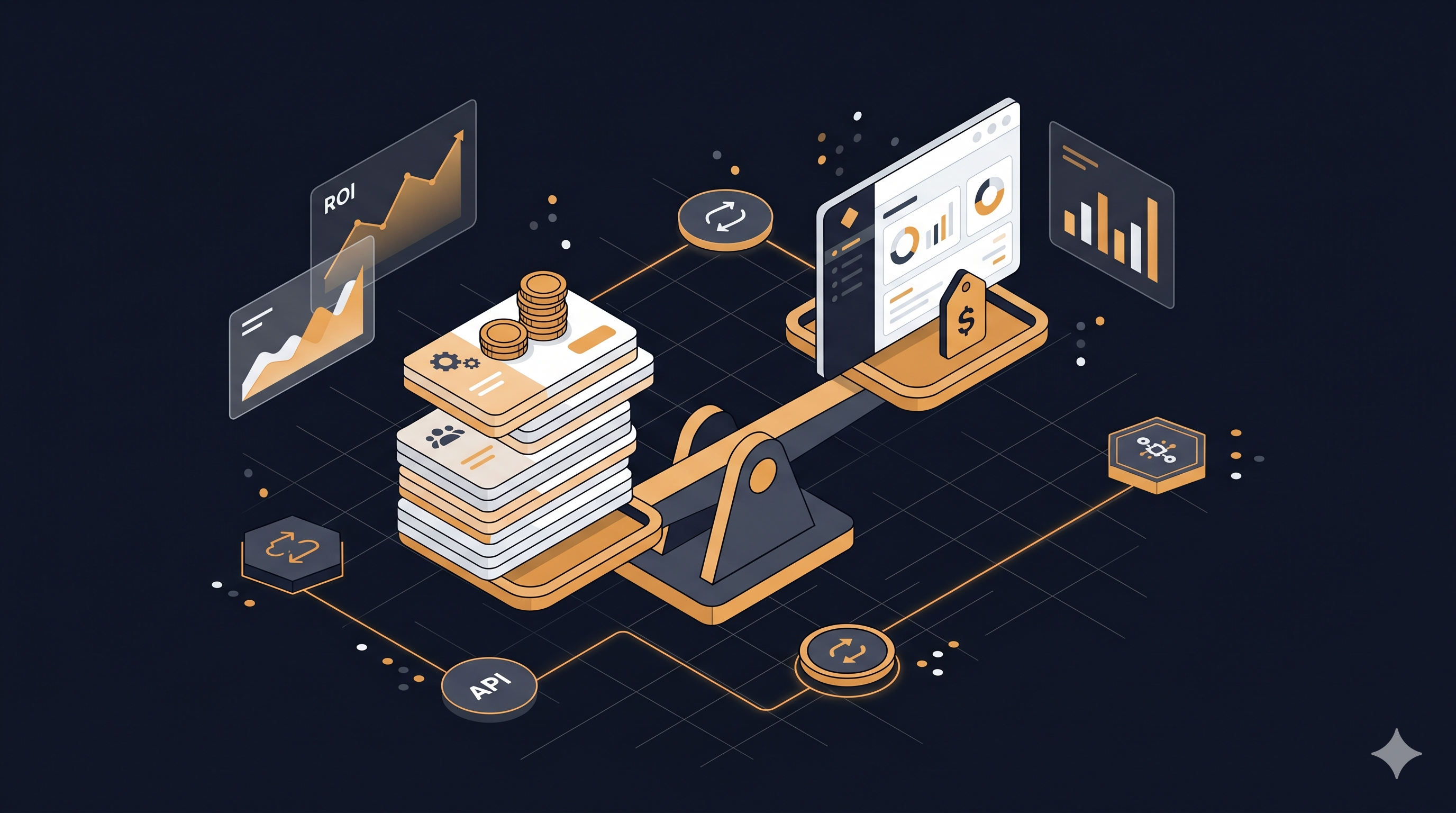 ROI logiciel sur mesure : 5 cas où le SaaS coûte plus cher