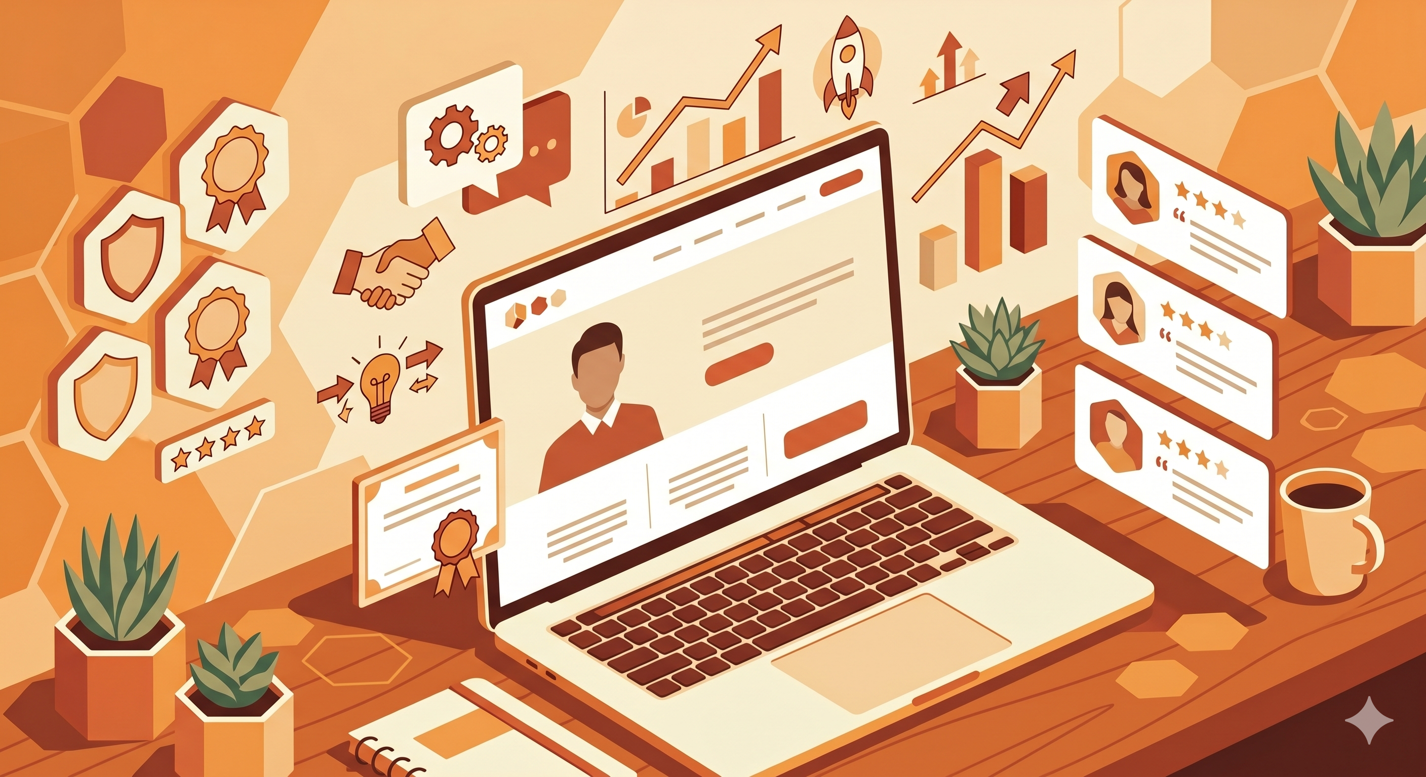 Site internet pour consultant freelance : construire sa crédibilité en ligne